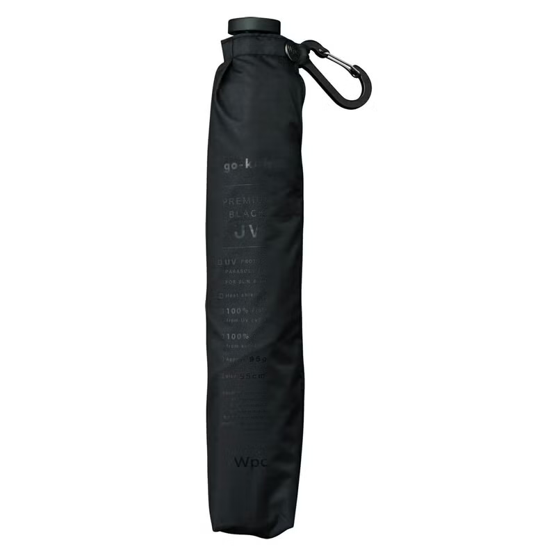 go-koh（ゴコウ）遮光超軽量 晴雨兼用折りたたみ傘 55cm BK