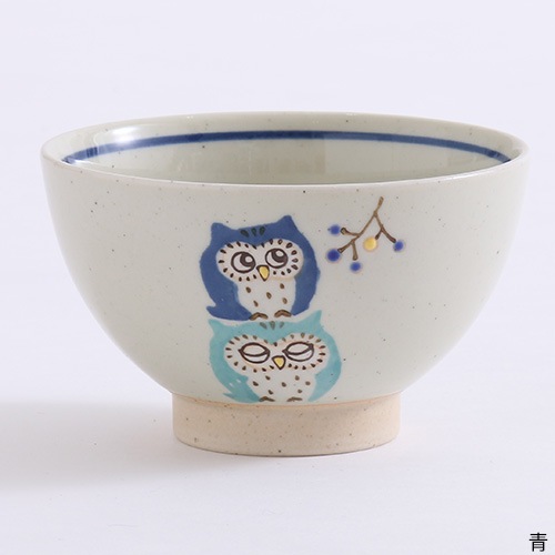 ふくろう 茶碗