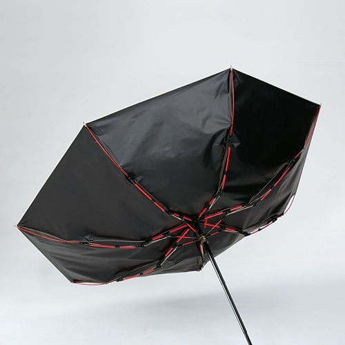 晴雨兼用（折傘）IZA（イーザ）WIND RESISTANCE 耐風 GY