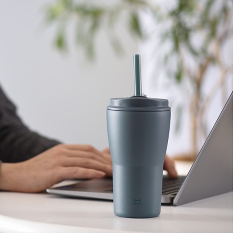 BRUNO（ブルーノ）2WAYストロータンブラーＭ　ＢＧＹ