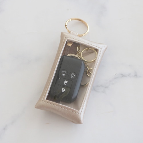 【3月上旬お届け】メタリック　キーポーチ　ＧＫＰ００１４　ＧＤ