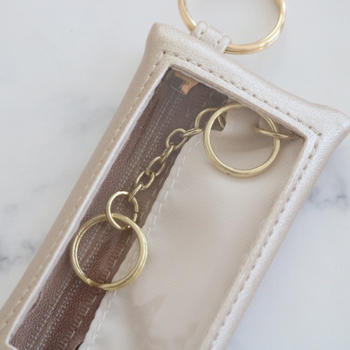 【3月上旬お届け】メタリック　キーポーチ　ＧＫＰ００１４　ＧＤ