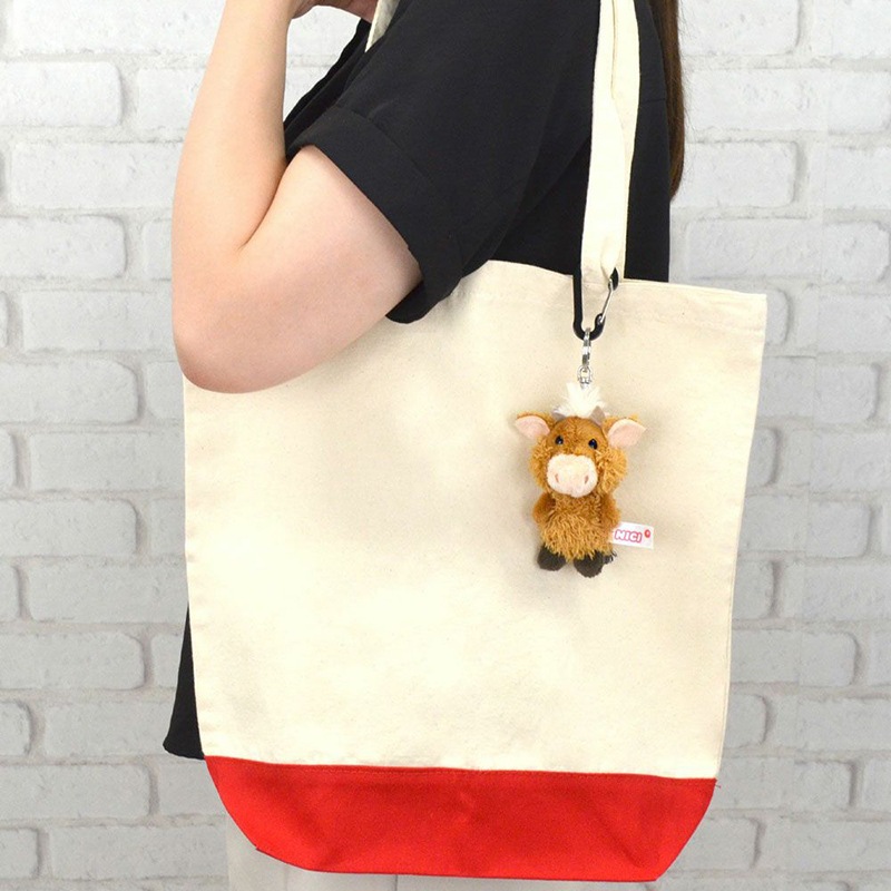 NICI　キーホルダー　ウシ　マクモーレー　１０ｃｍ