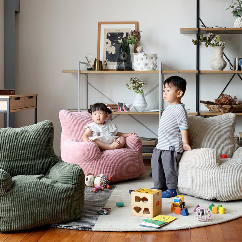 ダフソファ dough kids sofa blossom pink【送料無料】 | ハンプティー