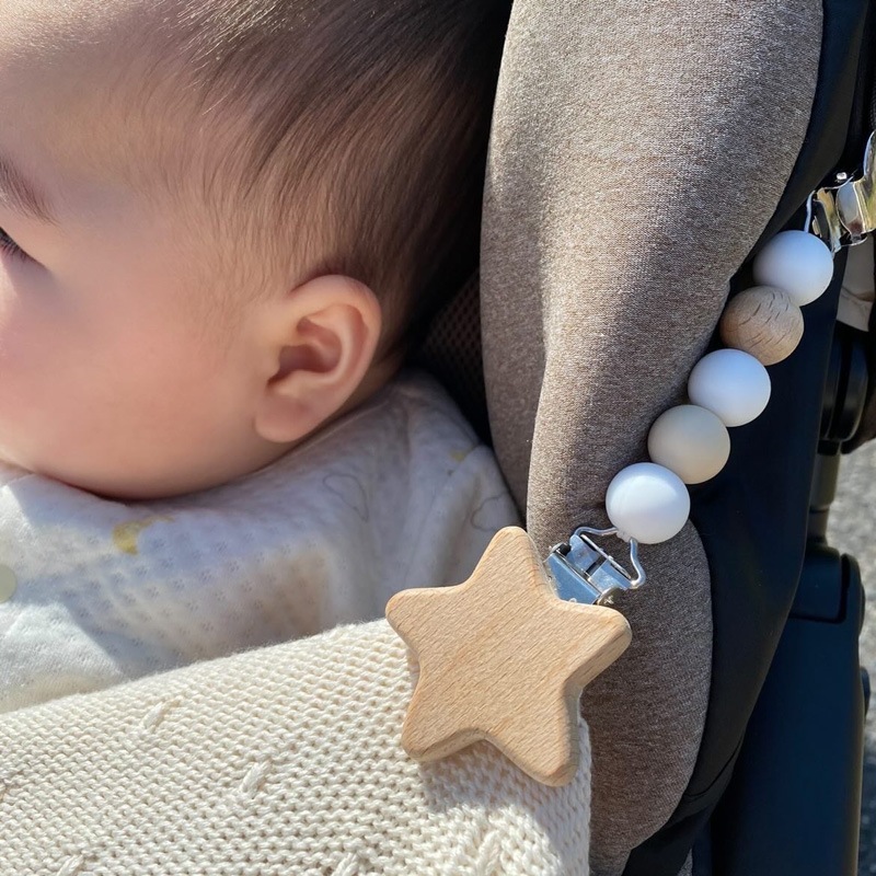 fika フィーカ ブランケットクリップ スター ラベンダー