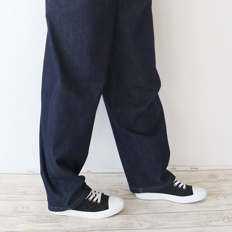 GENUINスニーカー BKラメ|BouJeloud(ブージュルード)