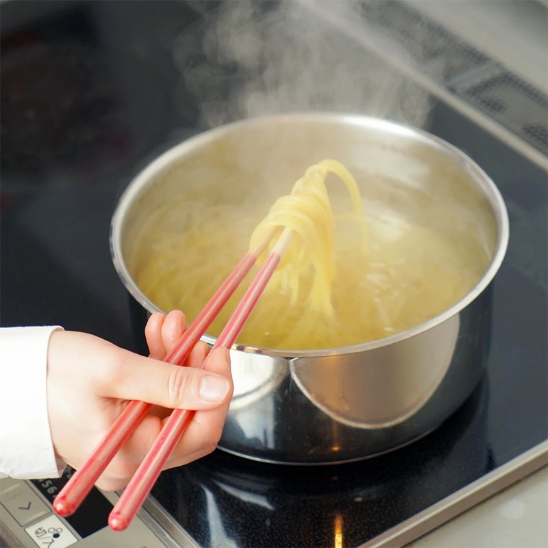 ほんとうにすべらない菜箸 フォグクリア ピンク | ハンプティーダンプ