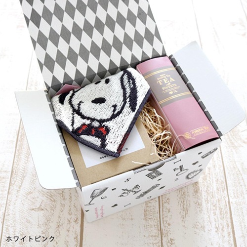 スヌーピーのゆらゆらタンブラーギフト ピンク