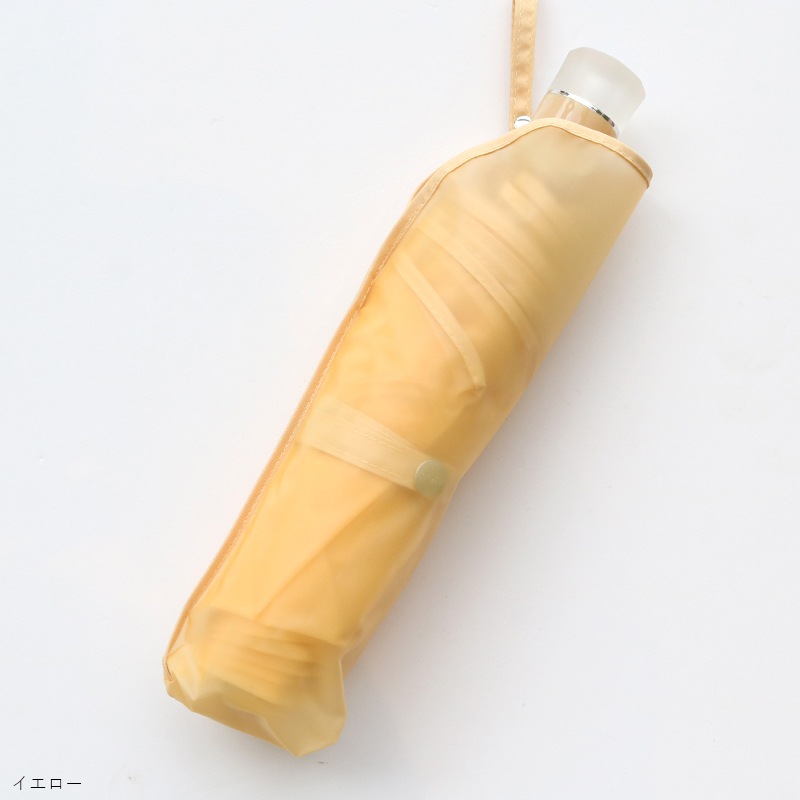 雨傘（折りたたみ傘） クリアアンブレラ パウダリーフローラミニ