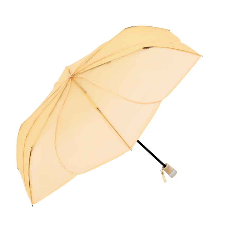 雨傘（折りたたみ傘） クリアアンブレラ パウダリーフローラミニ