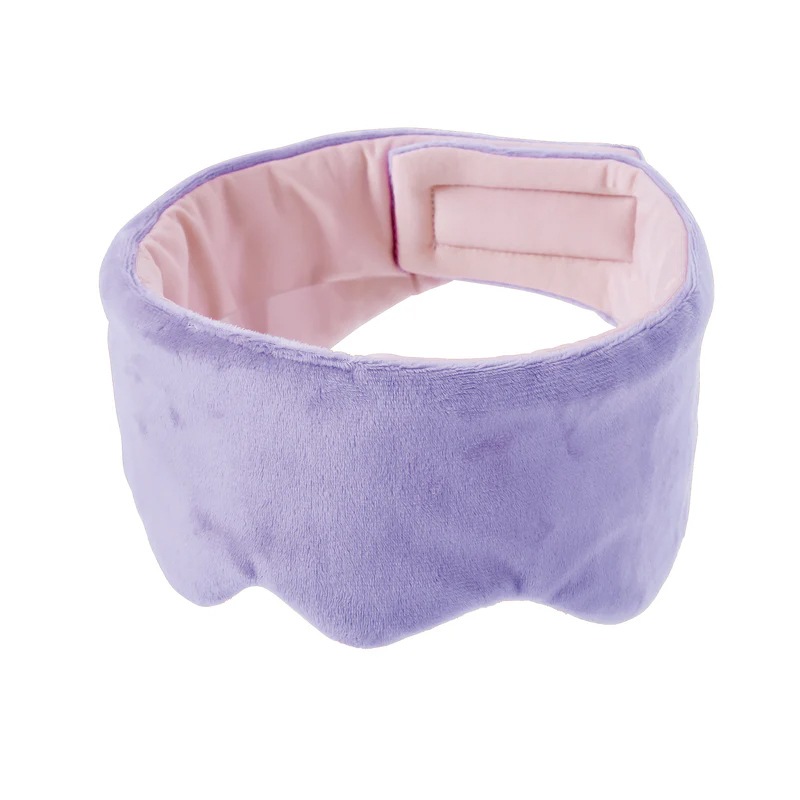 耳までつつむリバーシブルアイマスク