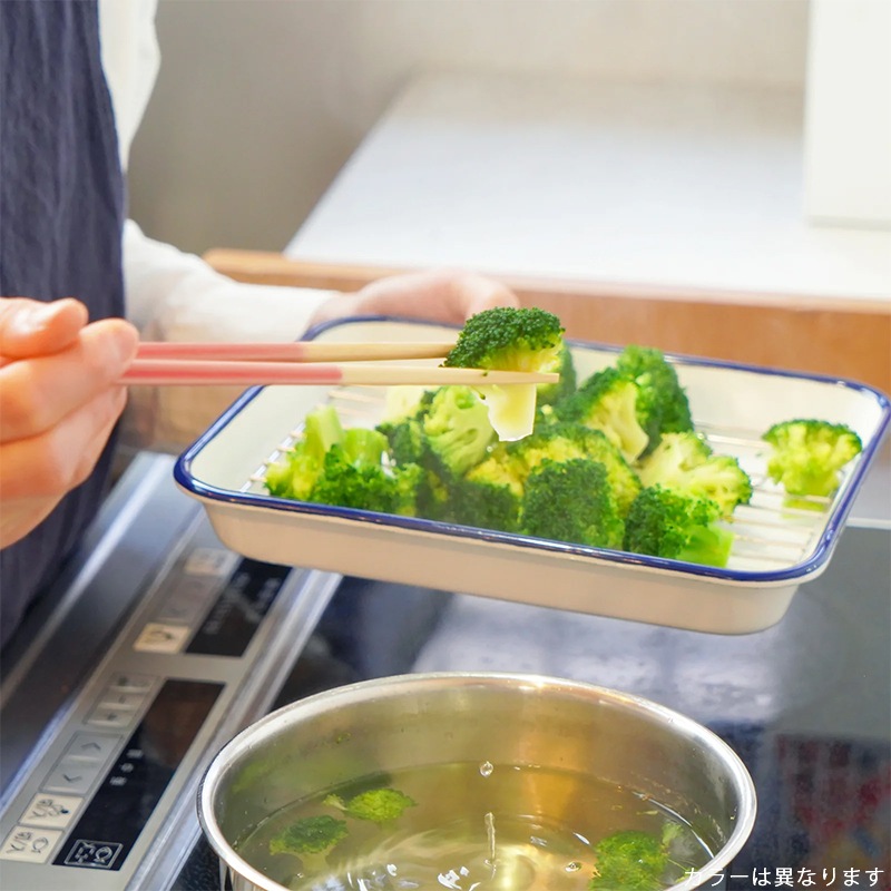 ほんとうにすべらない菜箸 フォグクリア ブルー