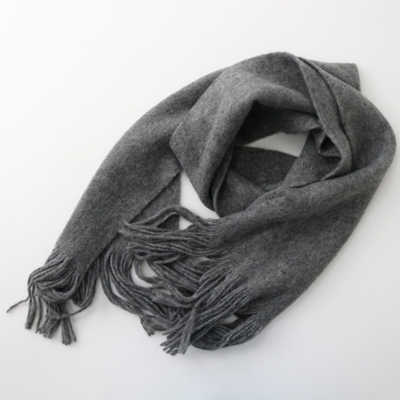 メランジモヘアマフラー CGY