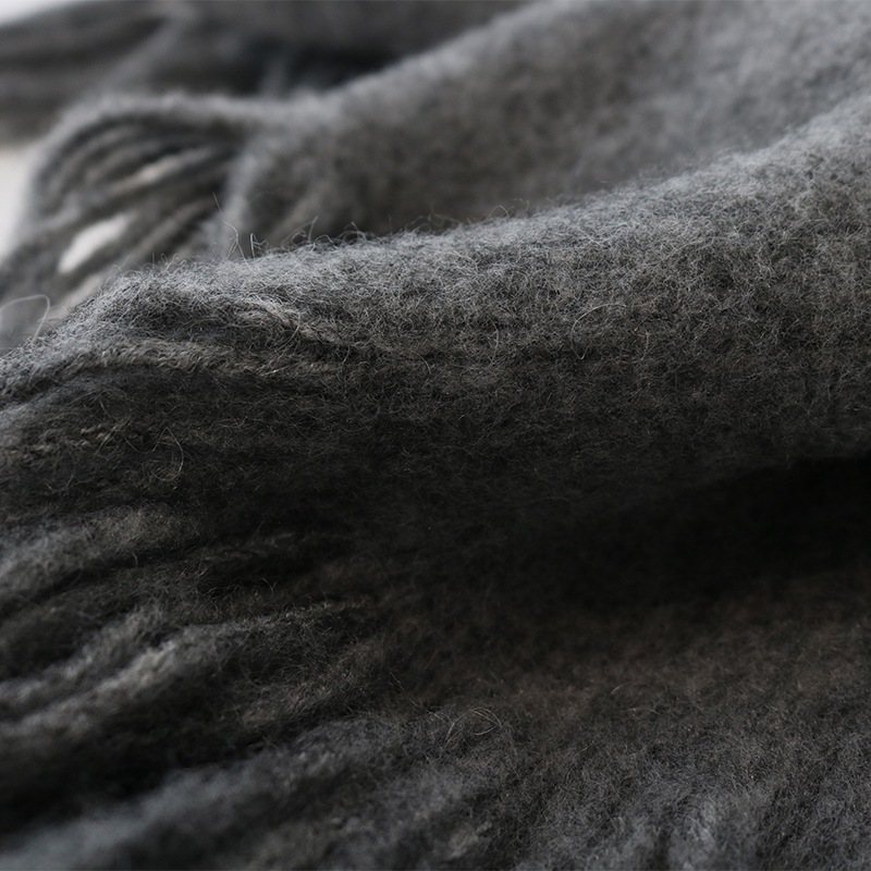 メランジモヘアマフラー CGY