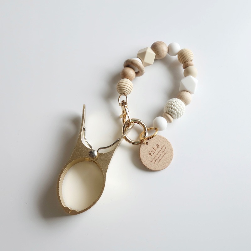 fika フィーカ シューズクリップ エクリュ