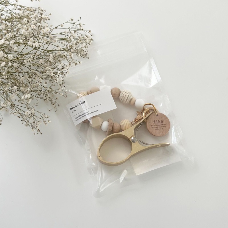 fika フィーカ シューズクリップ エクリュ