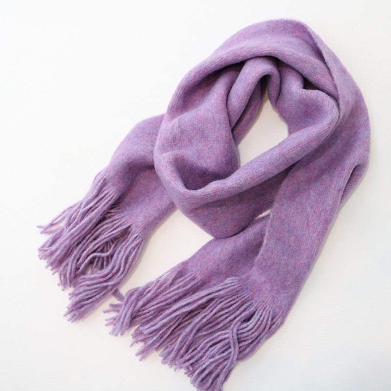 メランジモヘアマフラー LAV