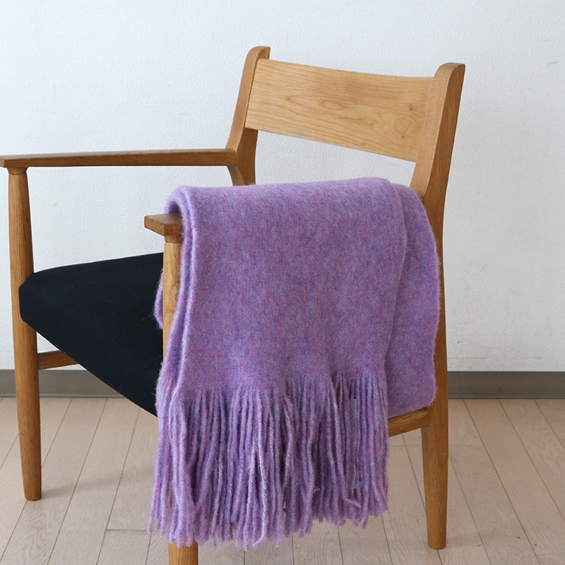 メランジモヘアマフラー LAV