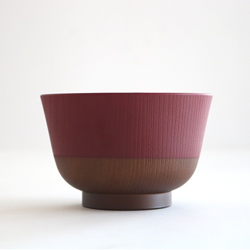 【美品】古中国　大碗 茶碗 飯碗/ 銀パール 鳳凰 中平 貴紫 /フェニックス 朱雀 純和風