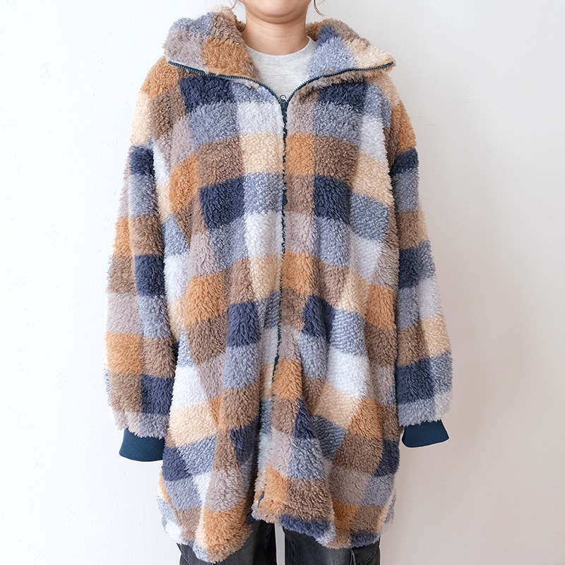 MDO 着るポンチョブランケット ZIPタイプ NV