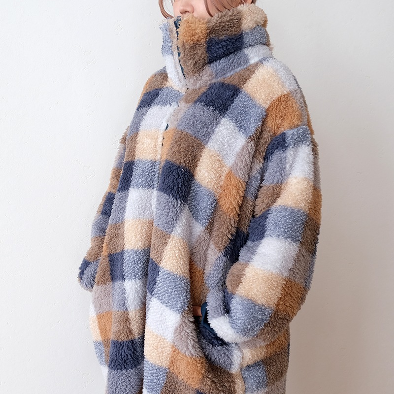 MDO 着るポンチョブランケット ZIPタイプ NV