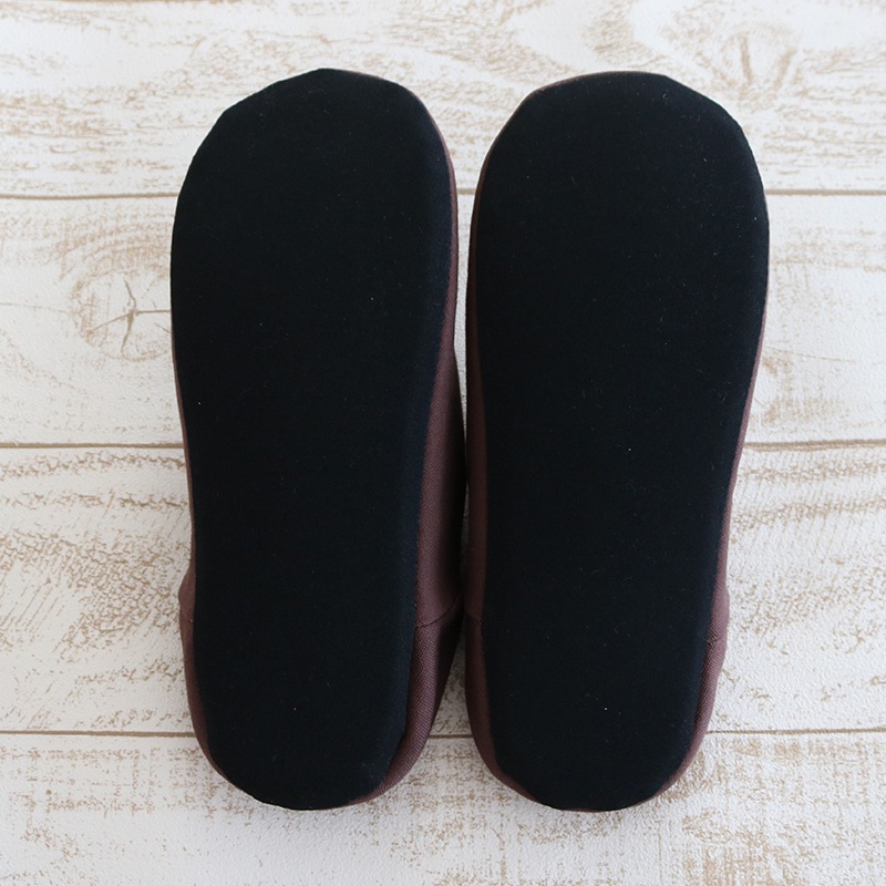 かほく バブーシュスリッパ 22-24cm（Mサイズ）ブラウン