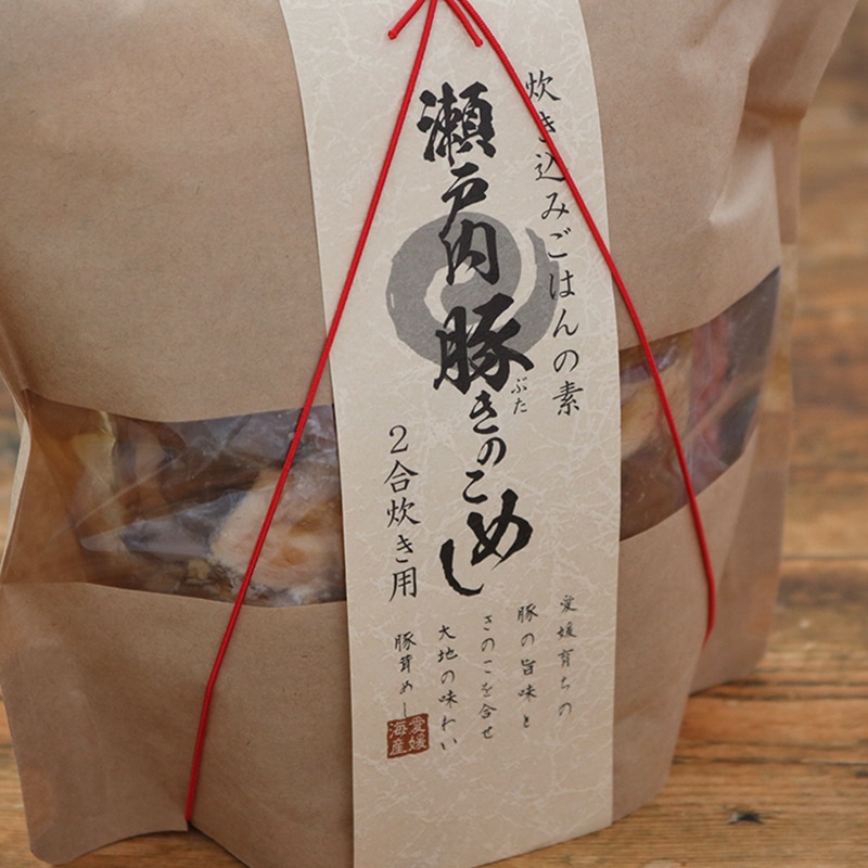 【2月末お届け】瀬戸内 豚きのこめし 2合用｜炊き込みごはんの素