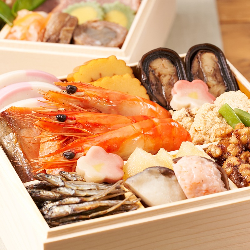 栄福(ハンプティーのおせち2026) 純和風 二段重 1～2人用【12月30日お