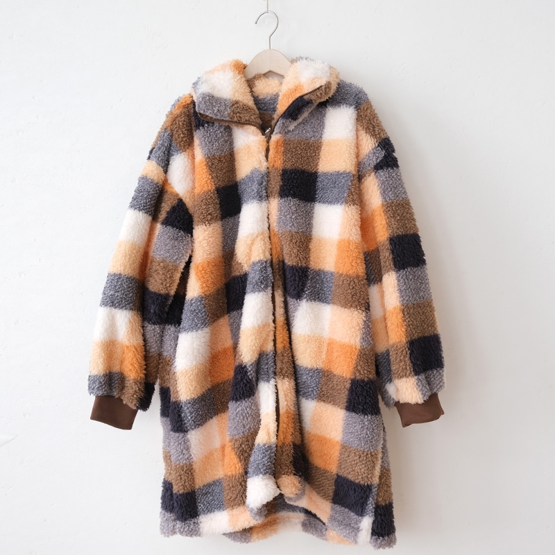 MDO 着るポンチョブランケット ZIPタイプ BR | ハンプティーダンプ