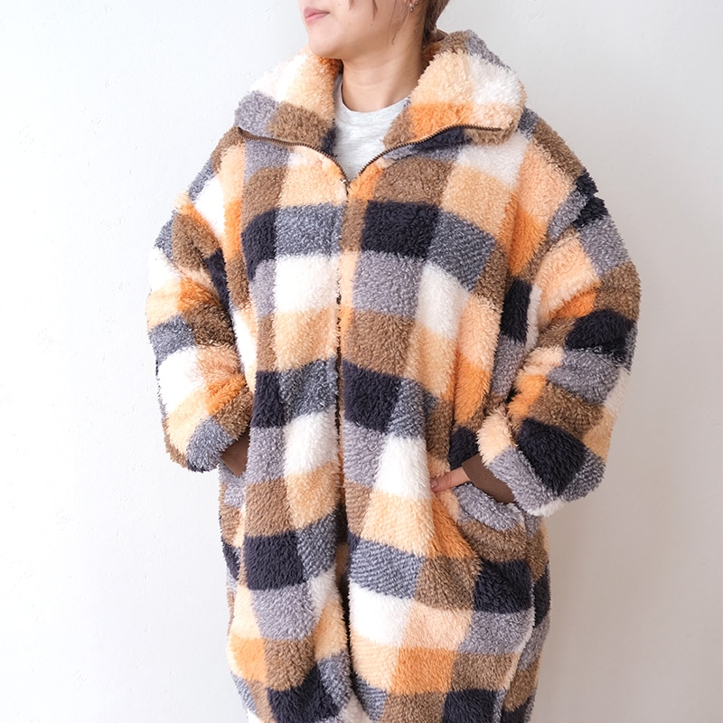 MDO 着るポンチョブランケット ZIPタイプ BR | ハンプティーダンプ