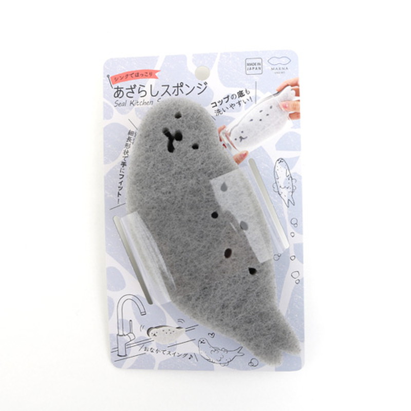 あざらしスポンジ グレー