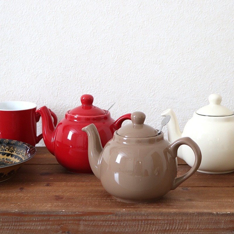 ロンドンポタリー ファームハウス ティーポット 2cup トープ