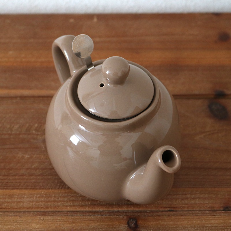 ロンドンポタリー ファームハウス ティーポット 2cup トープ