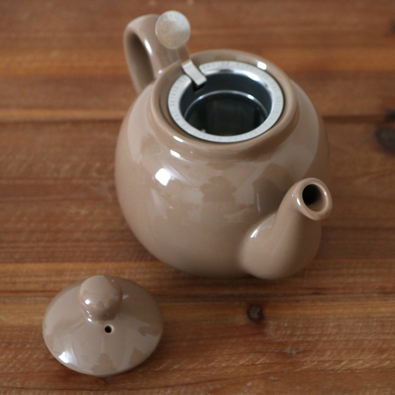 ロンドンポタリー ファームハウス ティーポット 2cup トープ