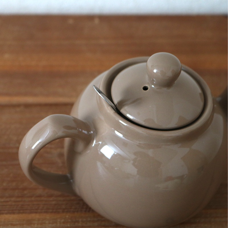 ロンドンポタリー ファームハウス ティーポット 2cup トープ