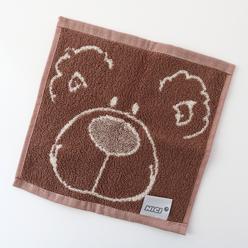 NICI　ハンドタオル　ラブベア　ホワイト