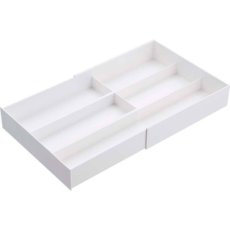 伸縮&スライド カトラリートレー タワー WH