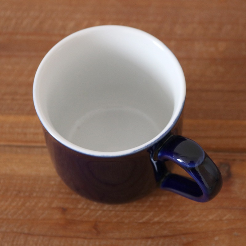 ロンドンポタリー ファームハウス マグカップ コバルトBL