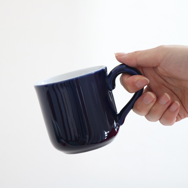 ロンドンポタリー ファームハウス マグカップ コバルトBL