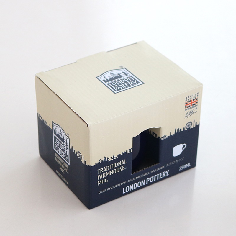 ロンドンポタリー ファームハウス マグカップ コバルトBL