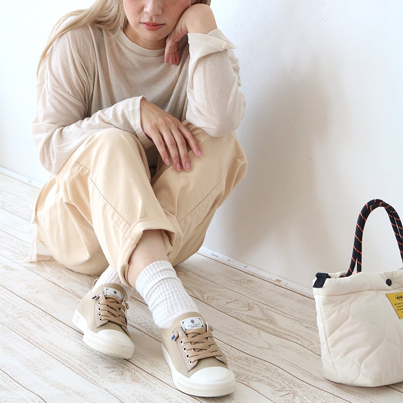 【HD別注カラー】GENUINスニーカー BE|BouJeloud(ブージュルード)|オンラインショップ限定