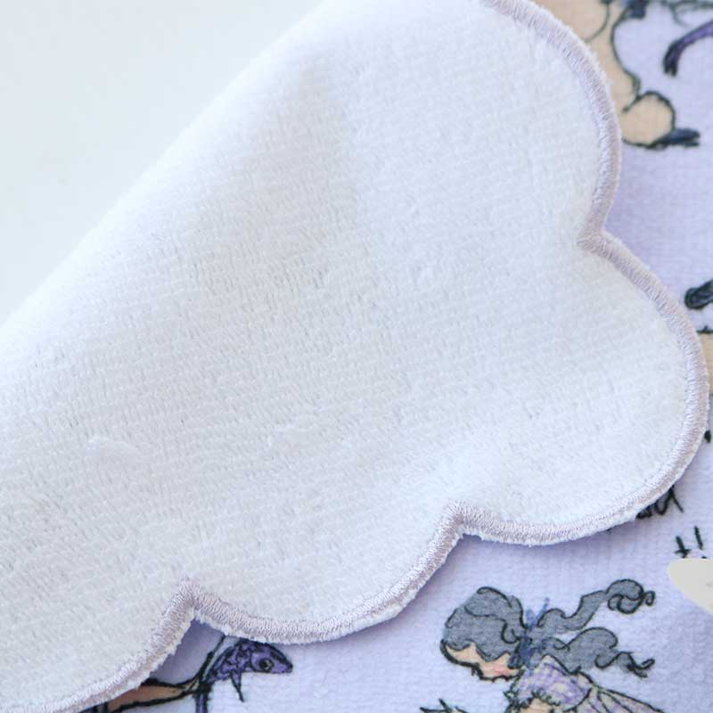 くらはしれい プリントスカラップハンカチ PPL