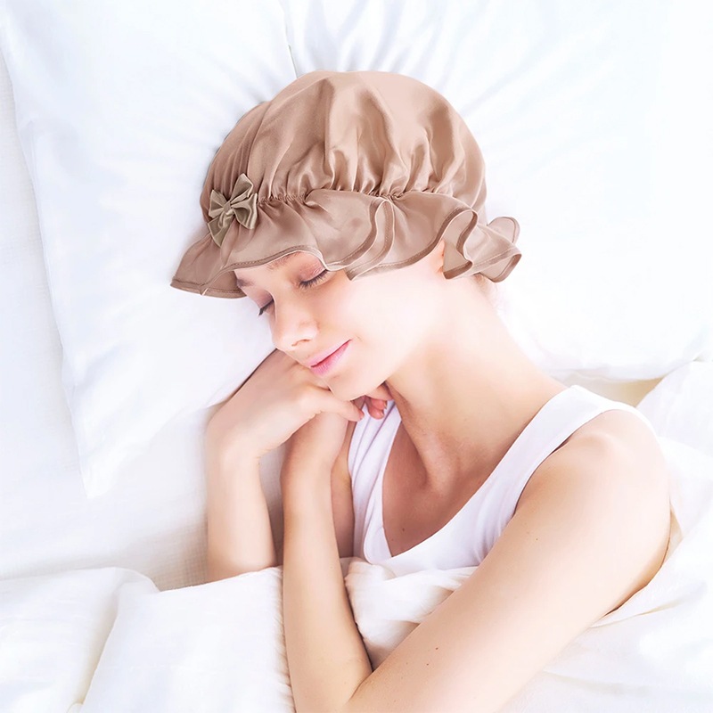 シルクシャイニーナイトキャップ