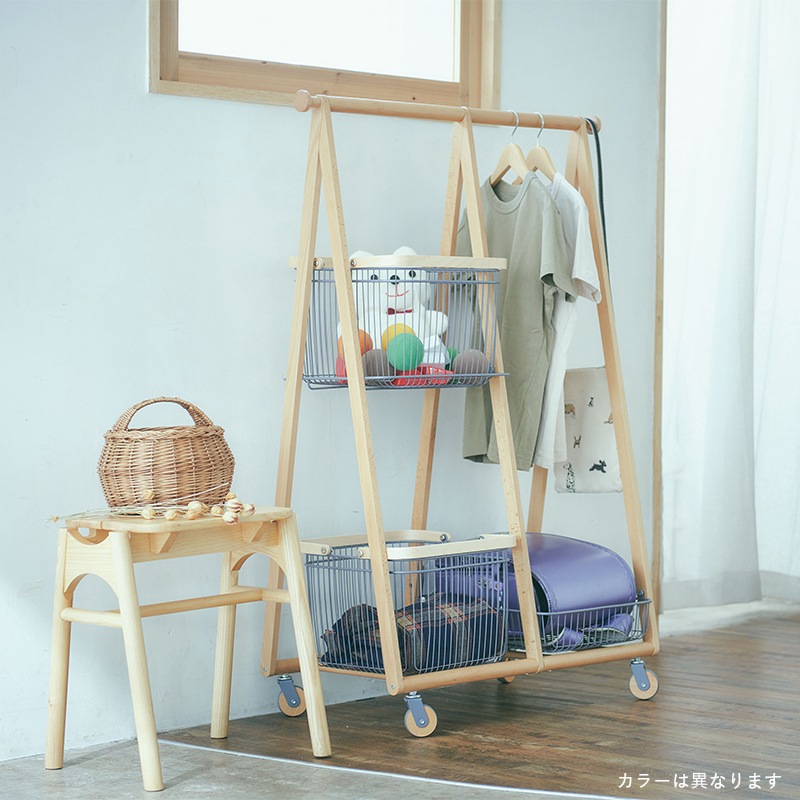 Mash(マッシュ)リヴ キャリーバスケットハンガーWH