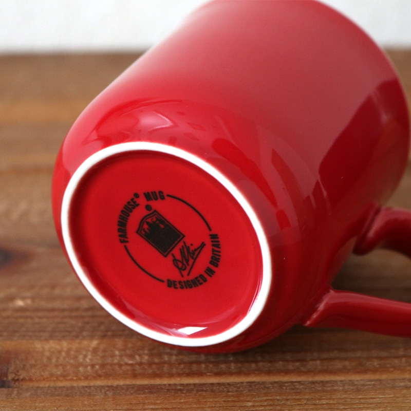 【4/5までポイント10倍】ロンドンポタリー ファームハウス マグカップ RD