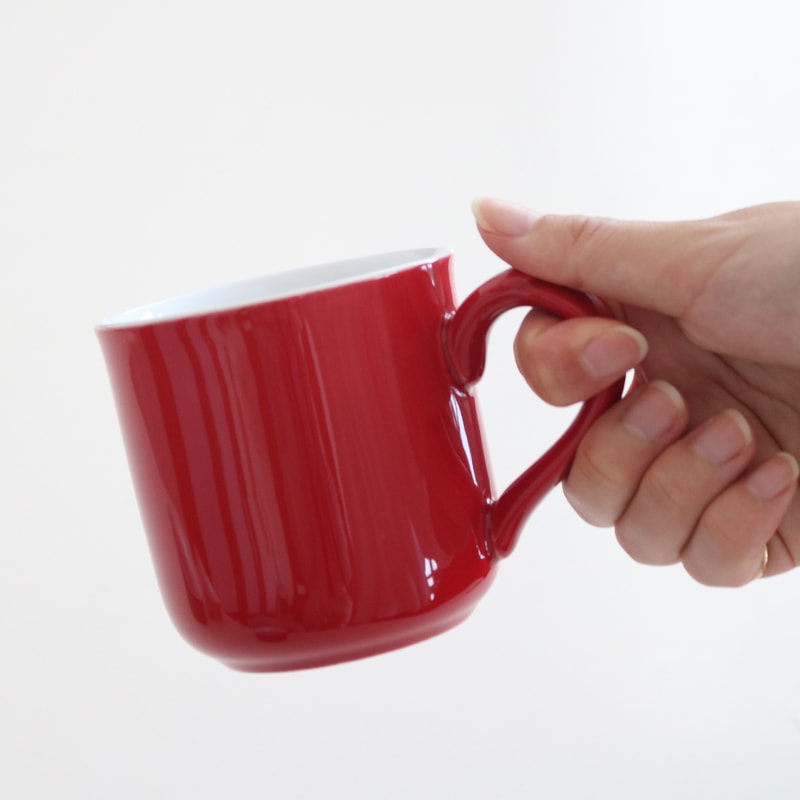 【4/5までポイント10倍】ロンドンポタリー ファームハウス マグカップ RD