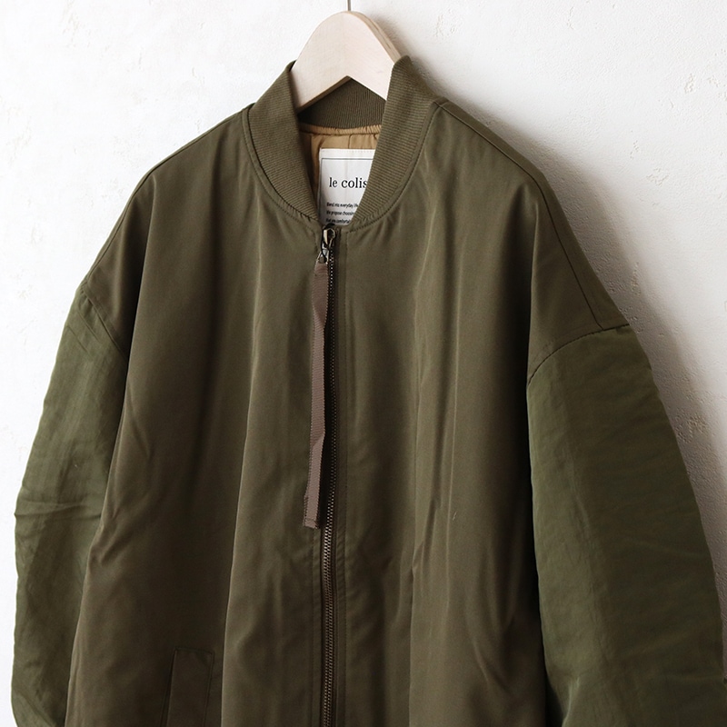 MA-1ロング裏地配色コート