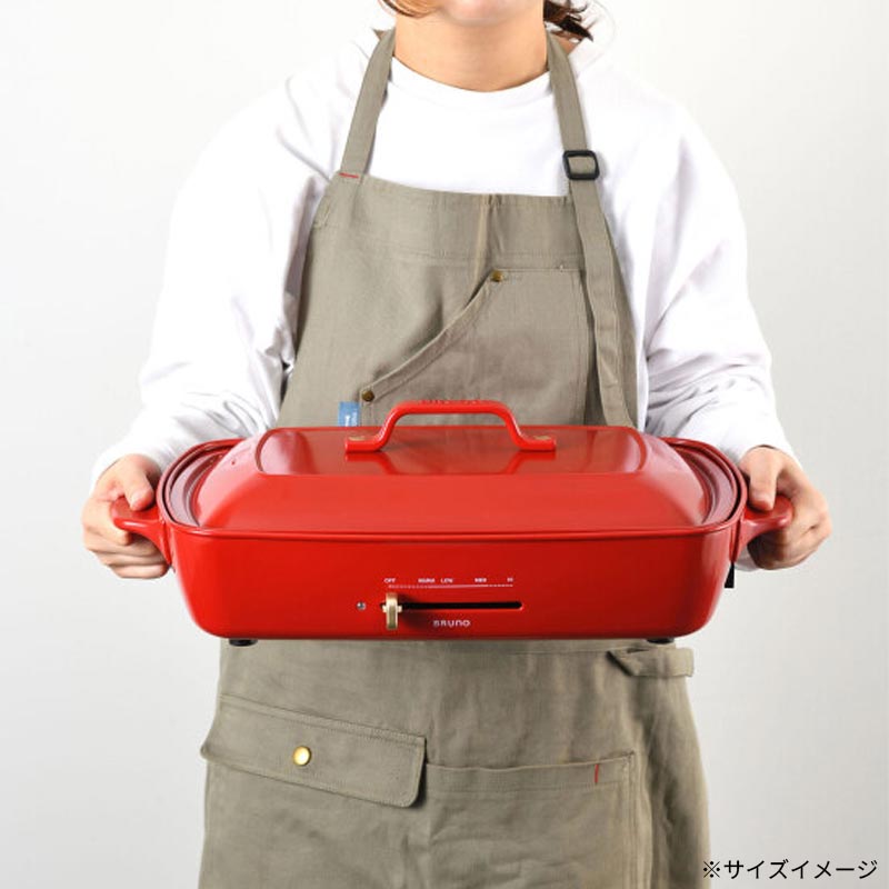 BRUNO ホットプレート グランデサイズ ホワイト | ハンプティーダンプ
