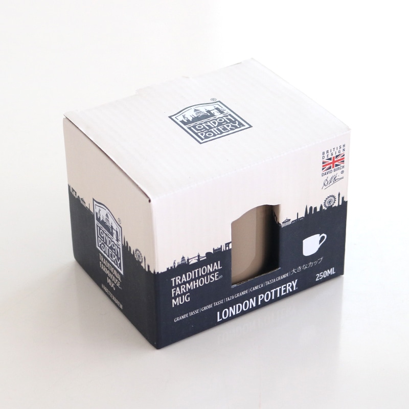 ロンドンポタリー ファームハウス マグカップ トープ