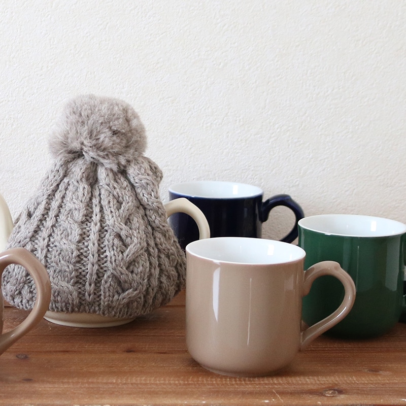 ロンドンポタリー ファームハウス マグカップ トープ